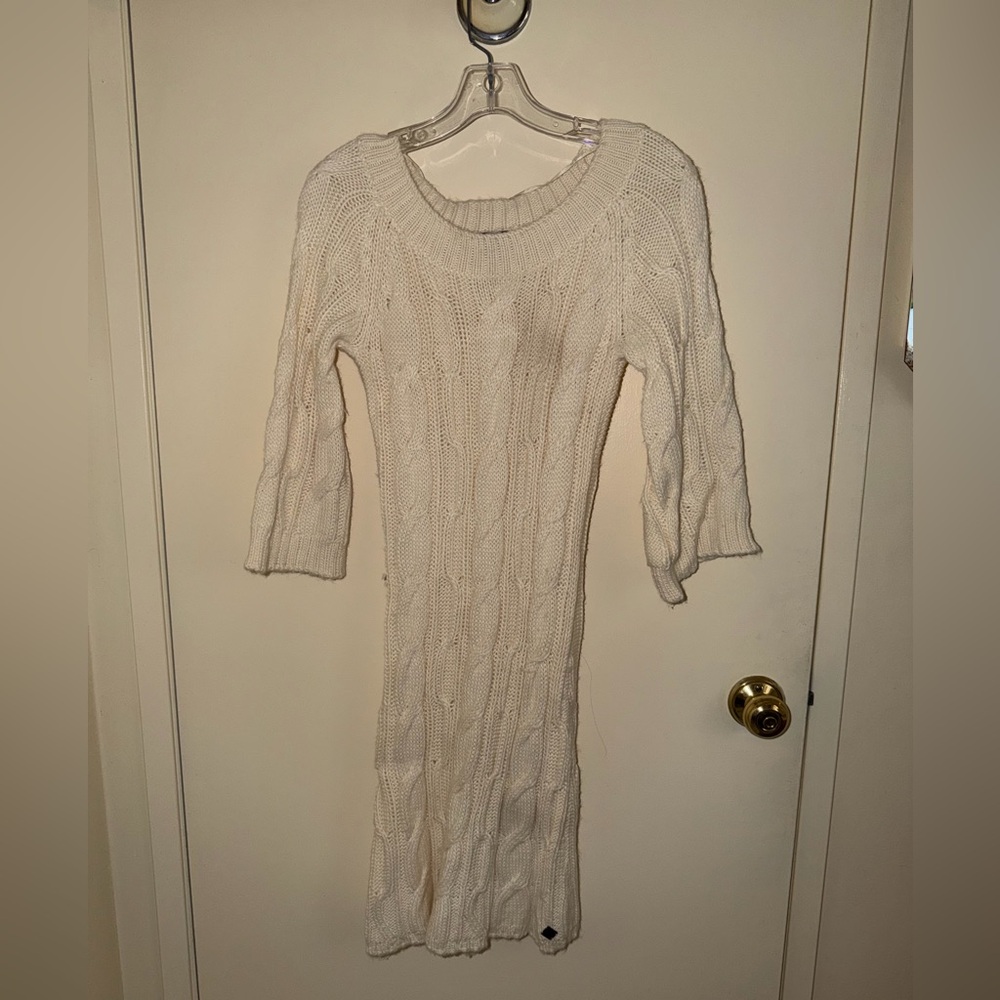 Roxy Cream Knit winter dress